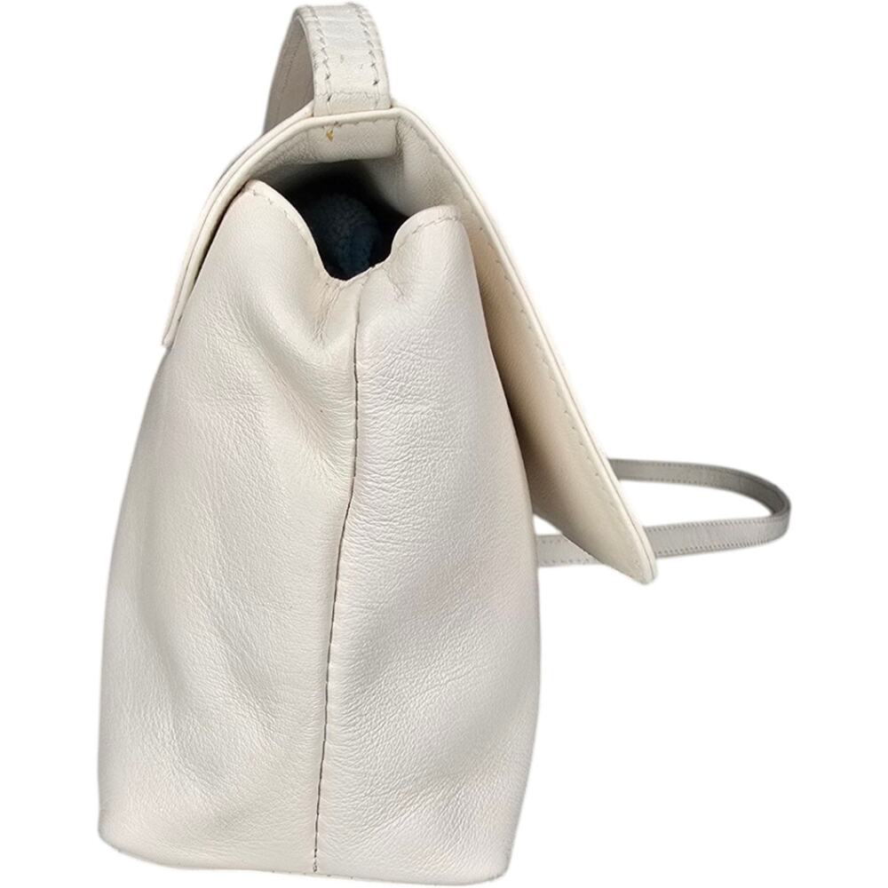 Paloma Picasso Vintage‎ White Leather Small Crossbody - Picture 6 of 16